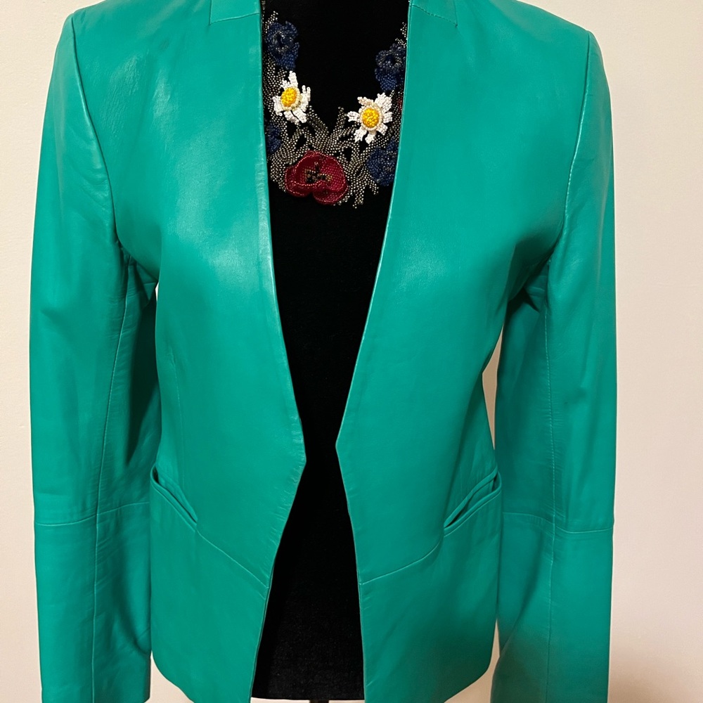 Leather jacket size m. W118by WalterBaker